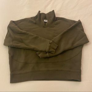 Outdoor Voices Nimbus 1/4 Zip Sweatshirt